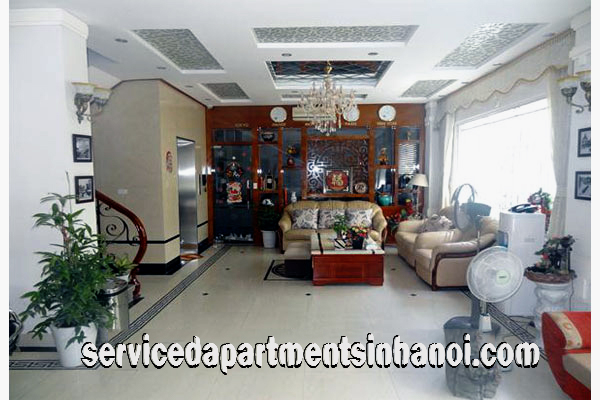 One bedroom apartment rental in Lang Ha street with Beautiful View