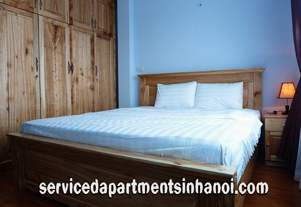 One bedroom apartment with lakeview in Yen Phu Village, Tay Ho, Nice Lake View