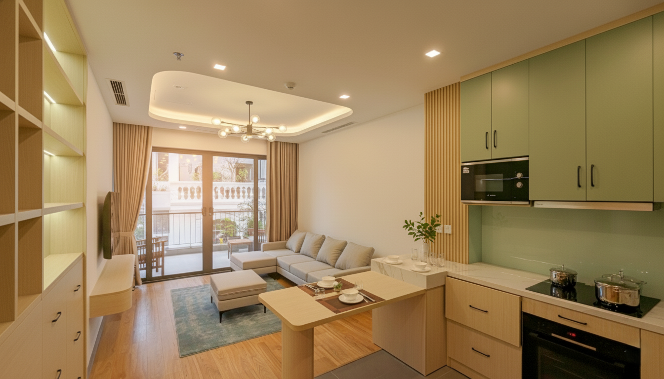 PREMIUM SERVICED 2-BEDROOM APARTMENT FOR RENT - 90M² IN XUAN DIEU, TAY HO