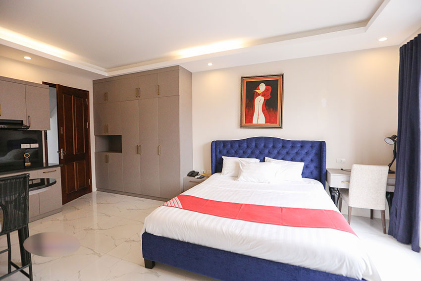 Reasonable Studio Apartment In To Ngoc Van Str Tay Ho, Modern Furniture