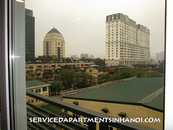 Renovated and well designed serviced apartment for rent near Giang Vo Lake