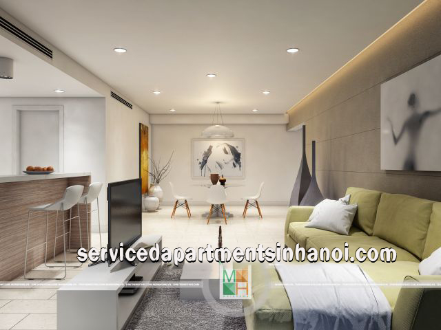 Rental two bedroom apartment in Golden West Lake, Bright and West Lake view