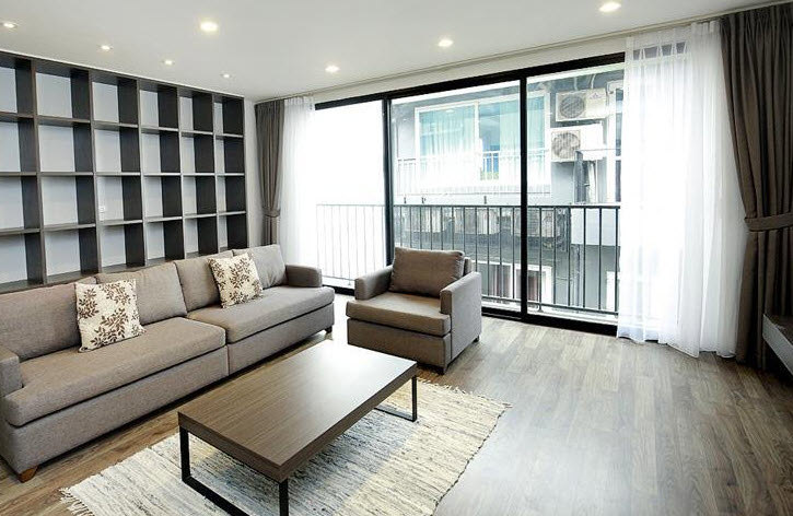 Spacious and comfortable Duplex apartment for rent in To Ngoc Van, Tay Ho