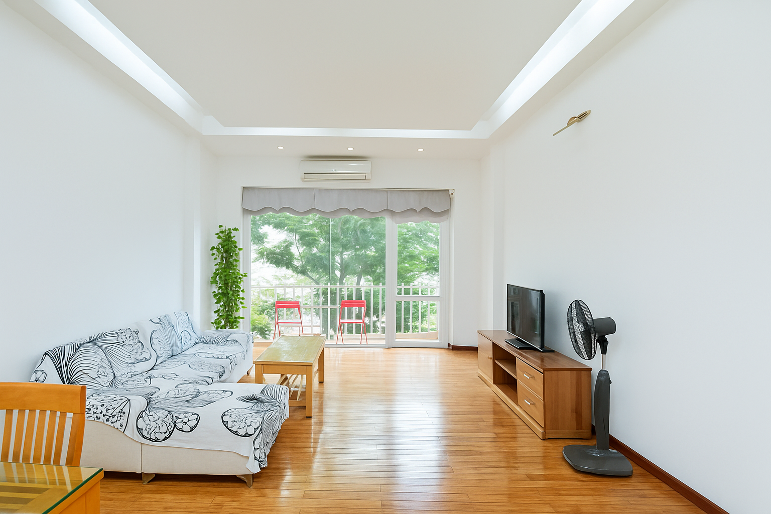 Spacious & Lake View Apartment Rental in Yen Phu Village, Tay Ho, Affordable Price