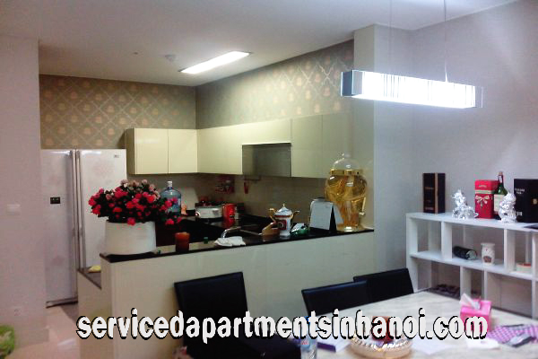 Spacious Modern Four bedroom for rent in Tower A, Keangnam LandMark Hanoi