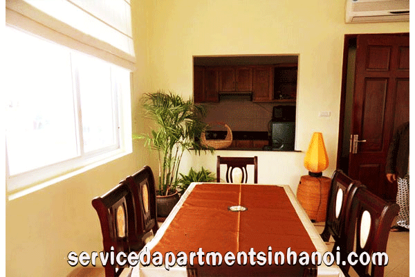 Spacious One Bedroom Apartment Rental near Tran Hung Dao St, Hoan Kiem
