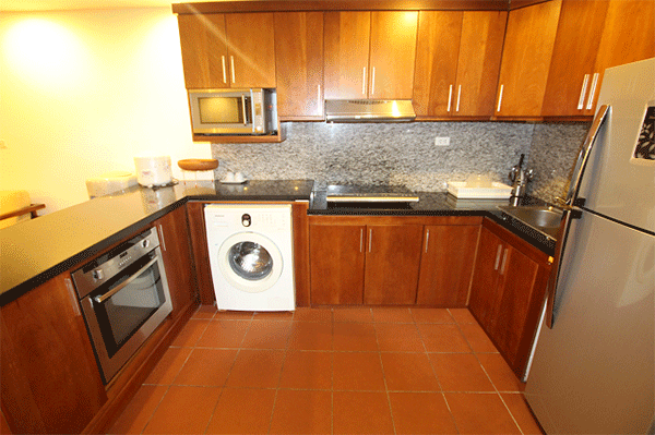 Spacious One Bedroom Apartment Rental near Viet Phap Hospital, Hai Ba Trung, Lovely Balcony