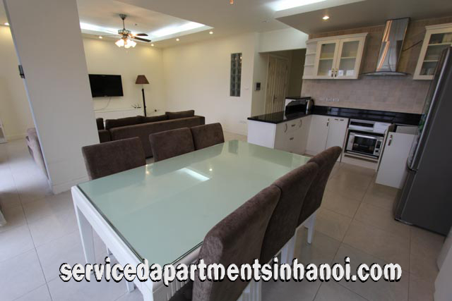 Spacious Open View Two Bedroom Apartment Rental in To Ngoc Van Street, Tay Ho