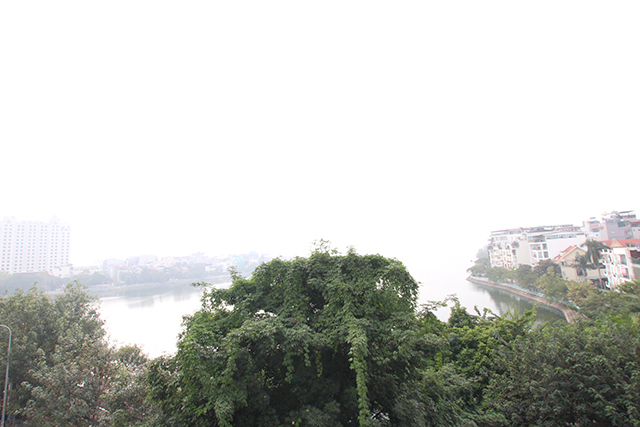 Spacious studio apartment for rent in Xuan Dieu, Tay Ho, Panorama Lakeview