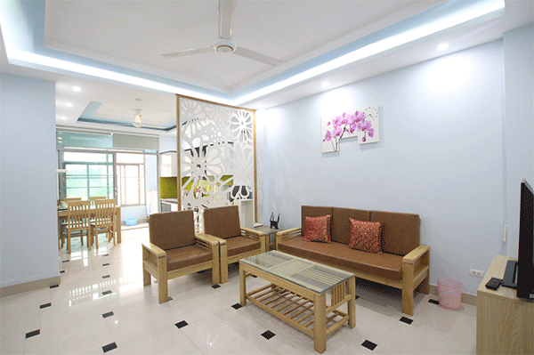 Spacious Two bedroom Apartment Rental in Tran Phu street, Hoan Kiem