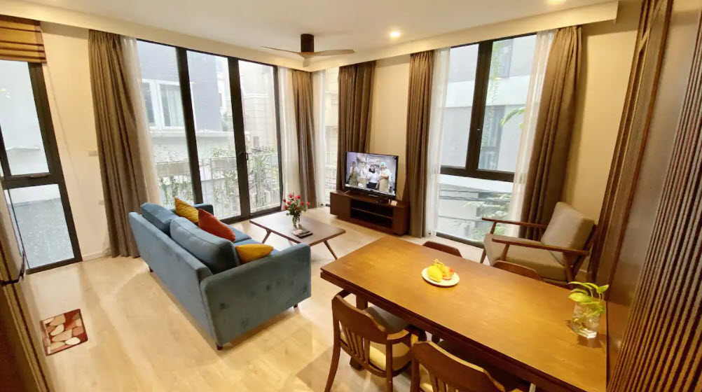 Stylish & Delightful Serviced Apartment Rental in Kim ma str, Ba Dinh