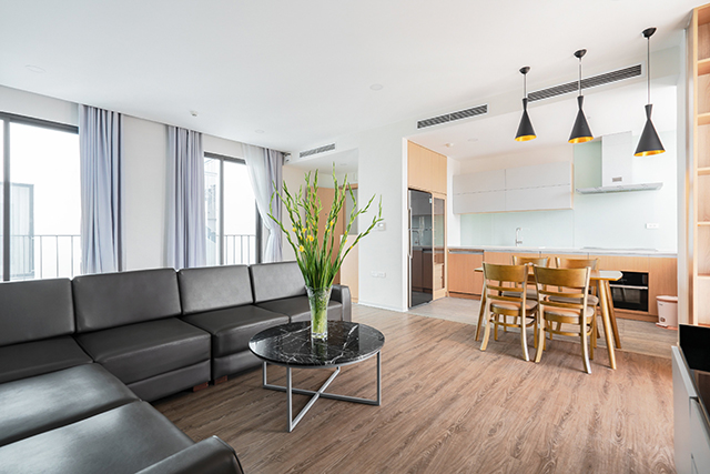 Super Nice Two Bedroom Apartment Rental in Tay Ho Road, Tay Ho District, Modern Amenties
