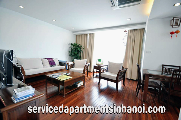 Two bedroom Apartment for rent in Tay Ho, Nice view from the Bedroom