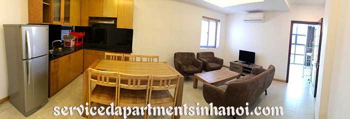 Two bedroom apartment in Truc Bach, full services, reasonable price
