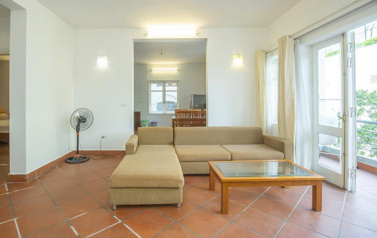 Very Bright and Spacious Two Bedroom Apartment Rental in Tu Hoa str, Tay Ho