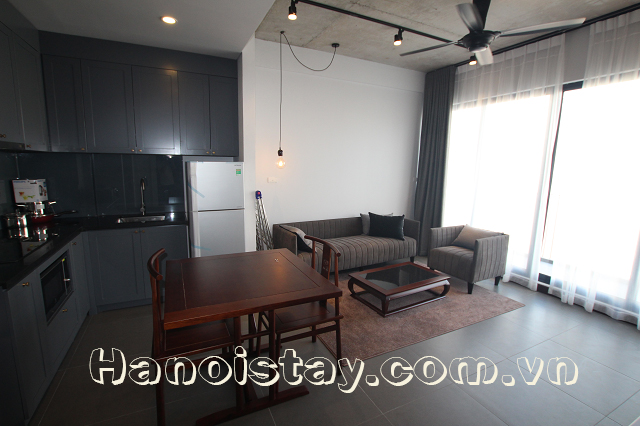 Very Bright One Bedroom Apartment Rental in Tu Hoa street, Tay Ho