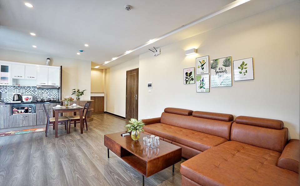 Very Modern Serviced Apartment For Rent in Nhat Chieu Street, Tay Ho, Close to the Lake