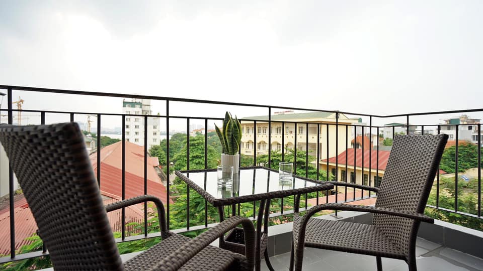 Very Modern Two Bedroom Apartment For Rent in To Ngoc Van street, Open View