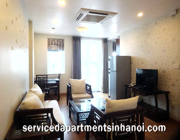 Well Interior One bedroom apartment Rental in Truc Bach Area, Ba Dinh