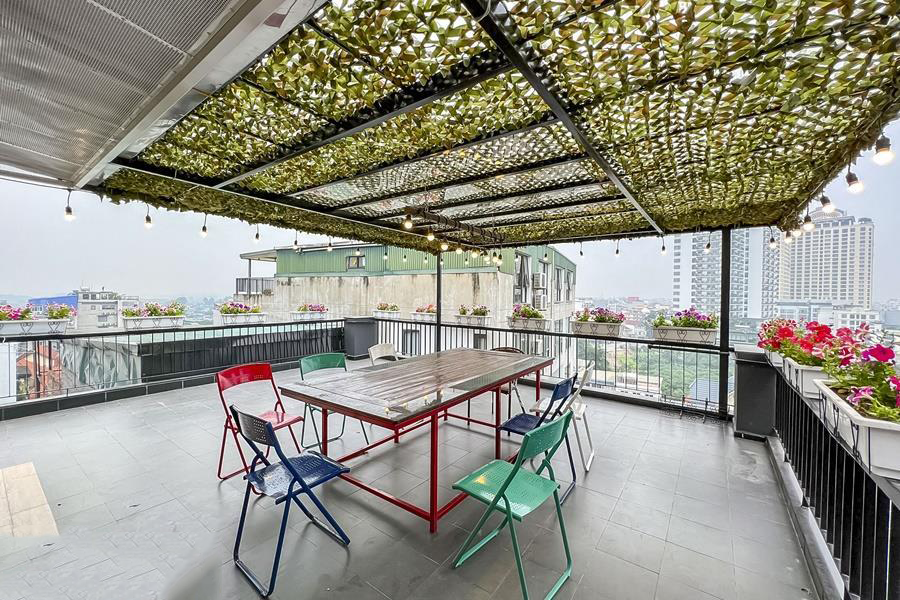 Wow! Beautiful Terrace 1 BR Apartment Rental in To Ngoc Van str, Tay Ho