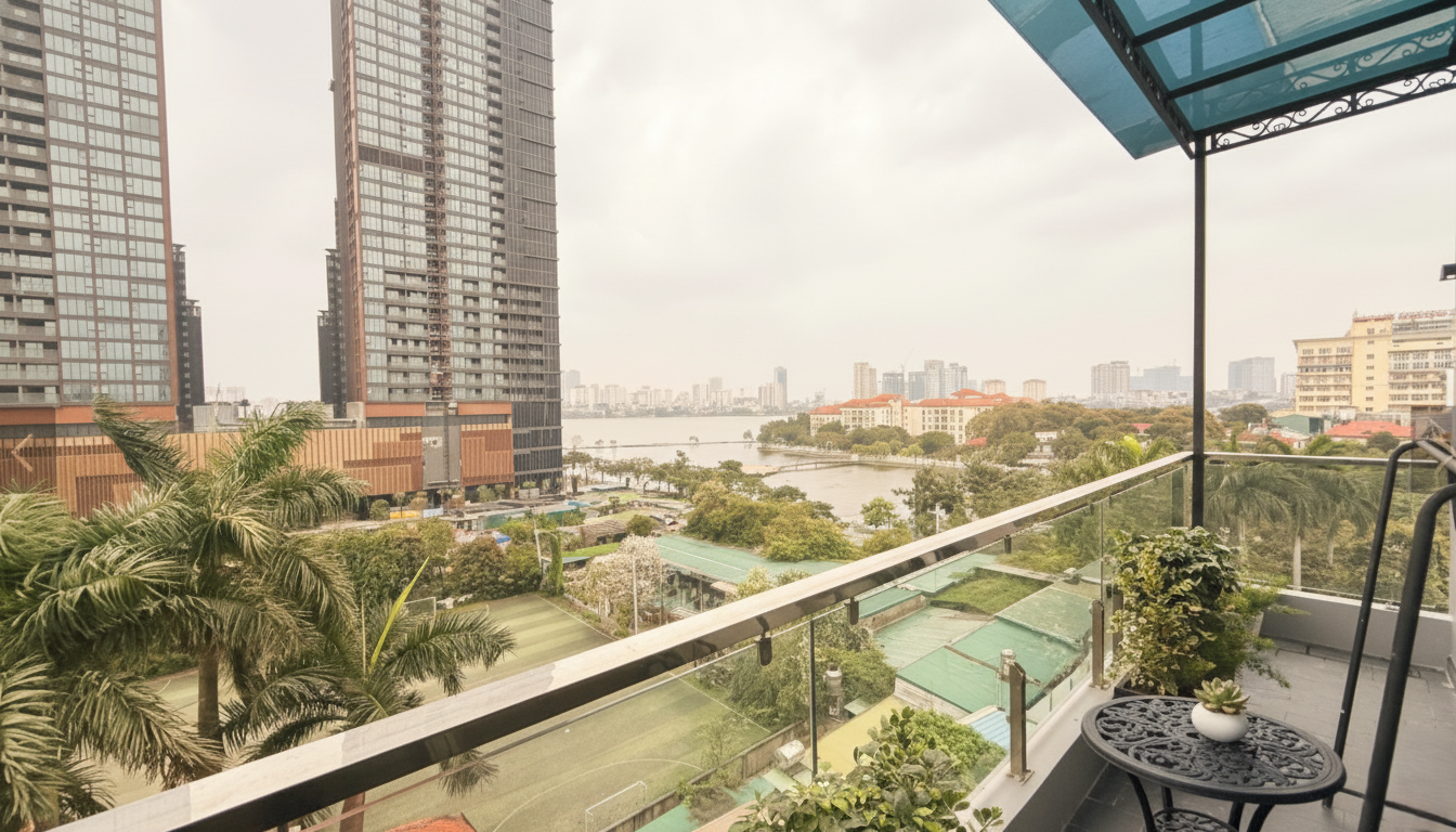 🌿 BRAND NEW 3-BEDROOM SERVICED APARTMENT – TÂY HỒ, HÀ NỘI 🌿