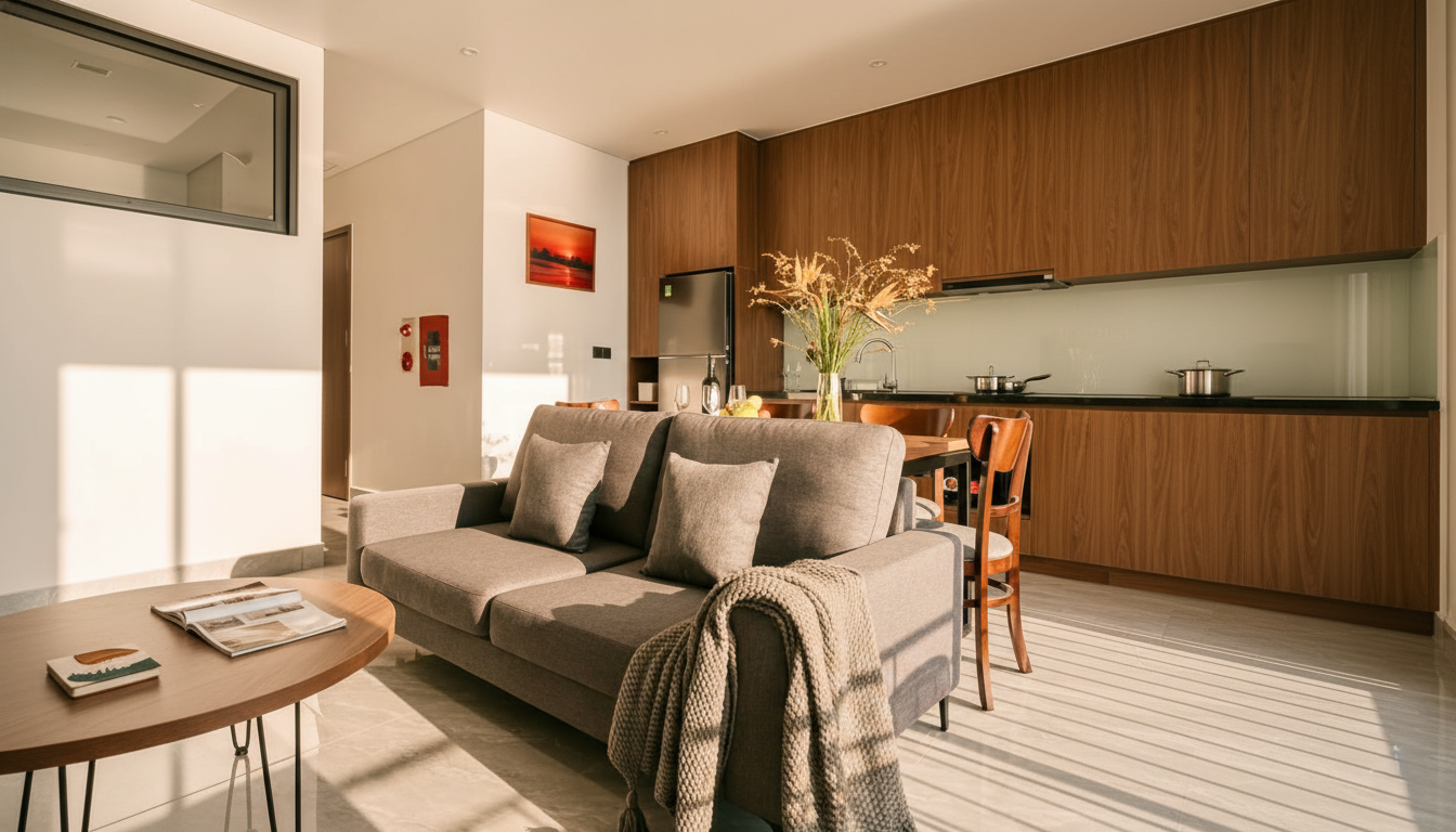 🌿 Lakeview 2-Bedroom Apartment for Rent – Vu Mien, Tay Ho 🌿