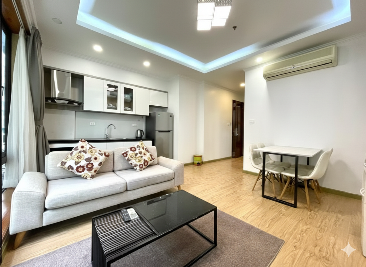 🏡 Modern 1-Bedroom Apartment for Rent – Kim Ma, Ba Dinh